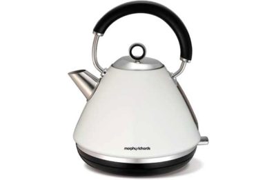 Morphy Richards 102005 Accents Pyramid Kettle - White